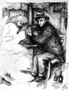 Franco Resecco - Donna e uomo seduti