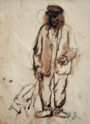 Franco Resecco - Uomo con cane