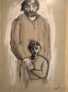 Franco Resecco - Vecchio con bambino