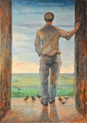 Franco Resecco - Uomo sulla porta