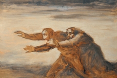 Franco Resecco - Uomo e donna con mani tese