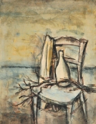 Franco Resecco - Sedia con bottiglia